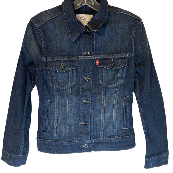 Levi’s San Francisco Dark wash denim jacket. Size S - Picture 1 of 4